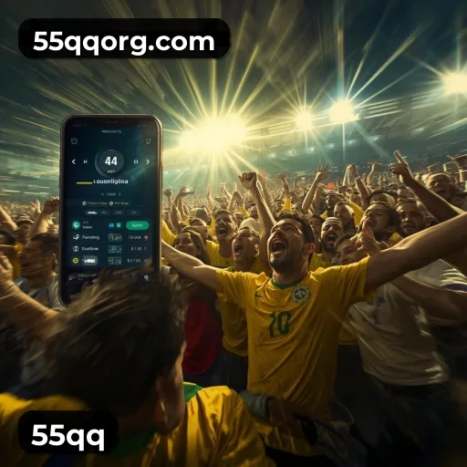 Aplicativo móvel 55qq para iOS e Android